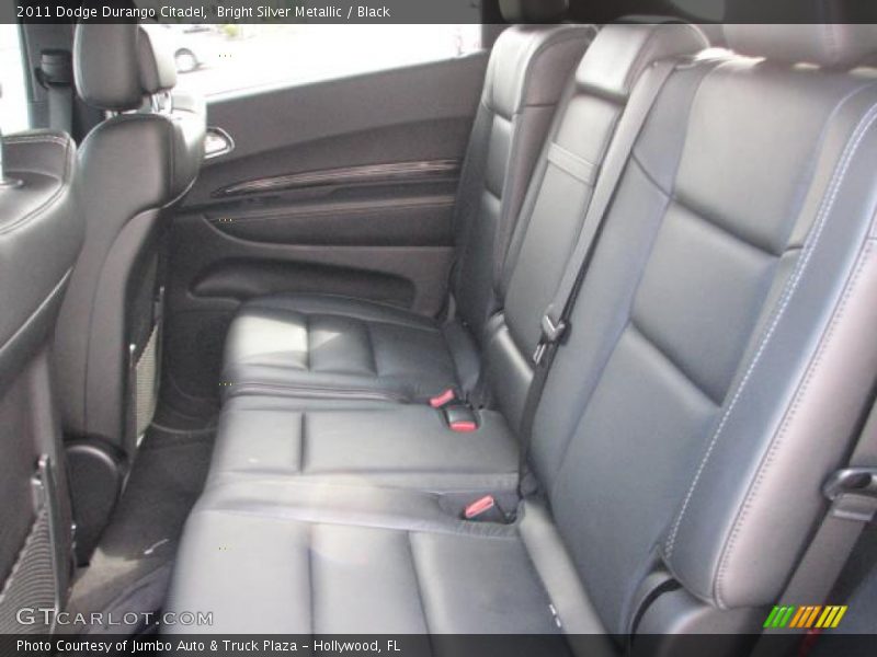 Bright Silver Metallic / Black 2011 Dodge Durango Citadel