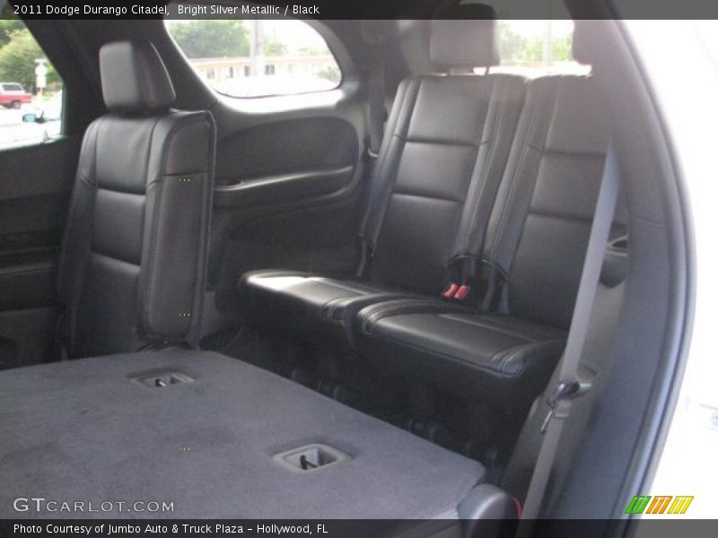 Bright Silver Metallic / Black 2011 Dodge Durango Citadel