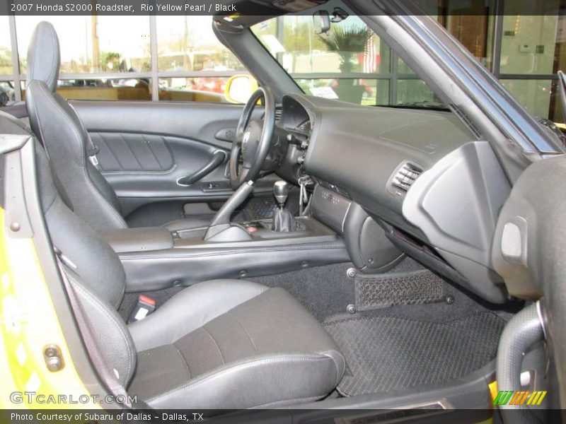Rio Yellow Pearl / Black 2007 Honda S2000 Roadster