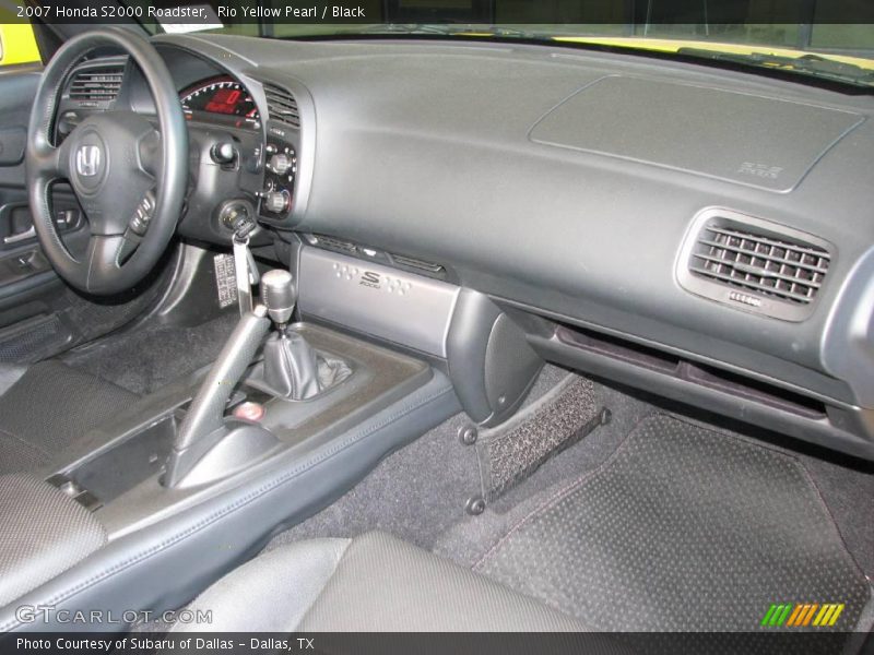 Rio Yellow Pearl / Black 2007 Honda S2000 Roadster