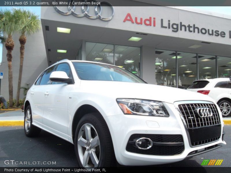 Ibis White / Cardamom Beige 2011 Audi Q5 3.2 quattro