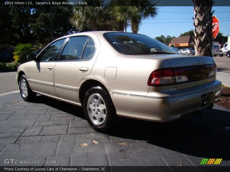 Sandrock Beige Metallic / Black 1999 Infiniti I 30