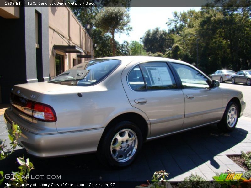 Sandrock Beige Metallic / Black 1999 Infiniti I 30