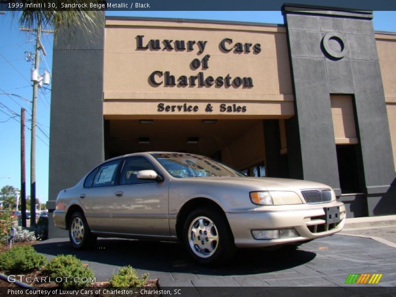 Sandrock Beige Metallic / Black 1999 Infiniti I 30