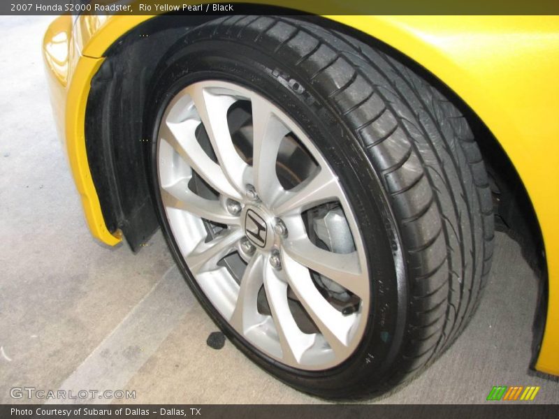 Rio Yellow Pearl / Black 2007 Honda S2000 Roadster