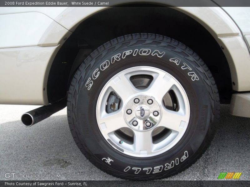 White Suede / Camel 2008 Ford Expedition Eddie Bauer