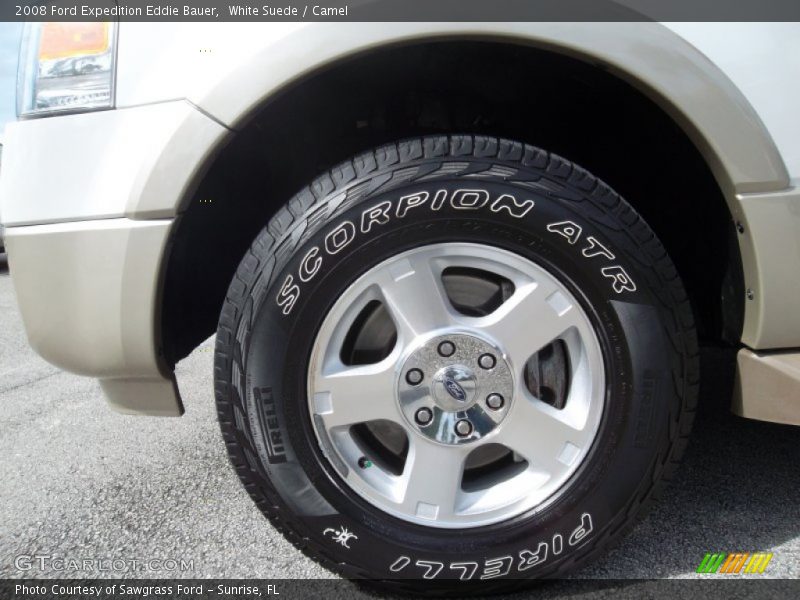 White Suede / Camel 2008 Ford Expedition Eddie Bauer