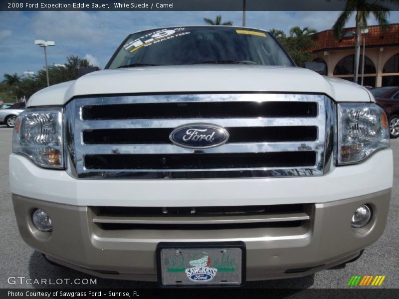 White Suede / Camel 2008 Ford Expedition Eddie Bauer