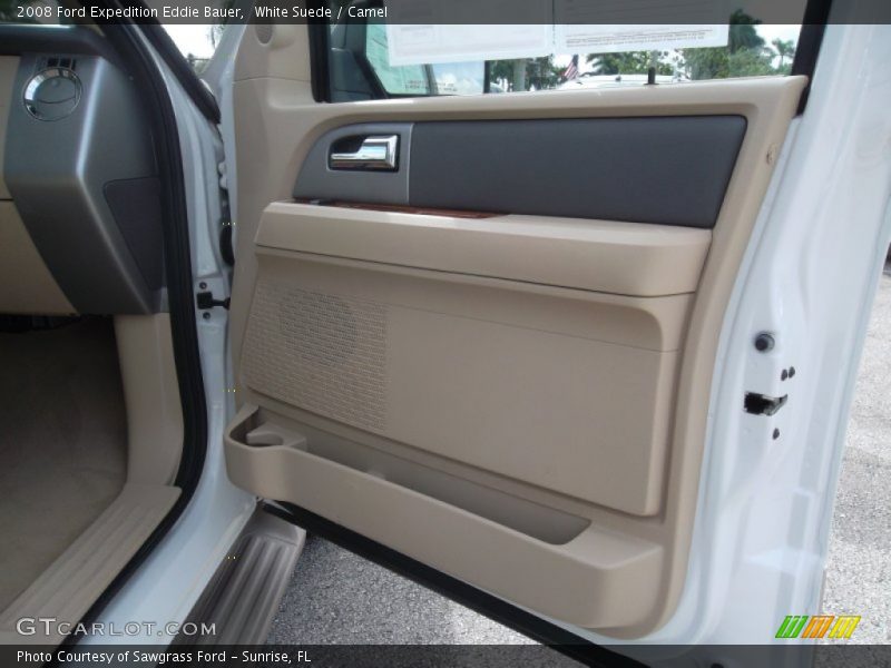 White Suede / Camel 2008 Ford Expedition Eddie Bauer