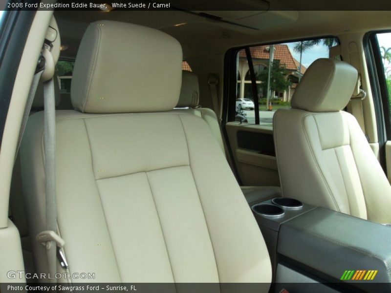 White Suede / Camel 2008 Ford Expedition Eddie Bauer
