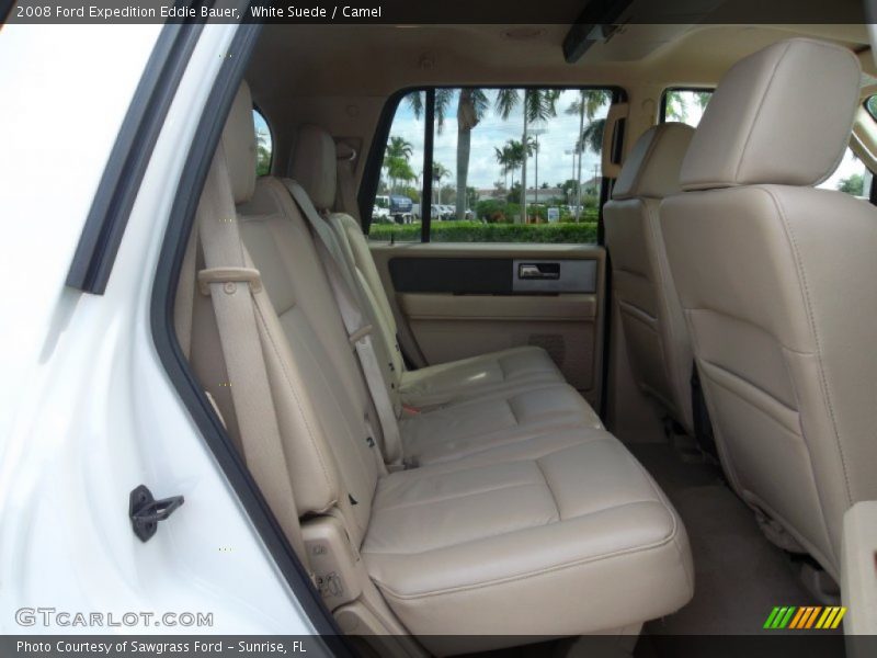 White Suede / Camel 2008 Ford Expedition Eddie Bauer