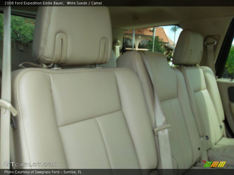 White Suede / Camel 2008 Ford Expedition Eddie Bauer