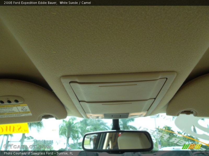 White Suede / Camel 2008 Ford Expedition Eddie Bauer