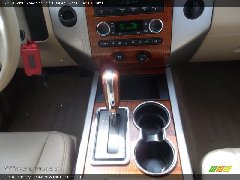 White Suede / Camel 2008 Ford Expedition Eddie Bauer