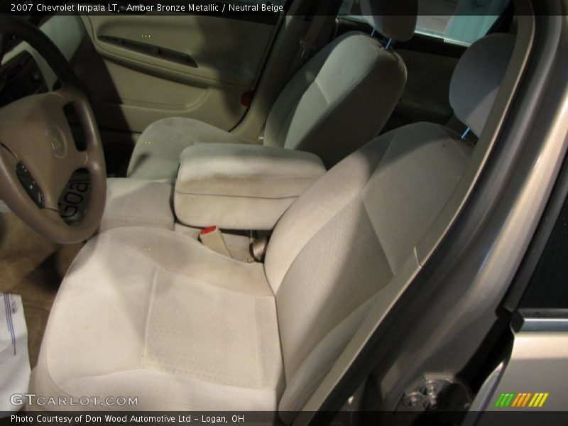 Amber Bronze Metallic / Neutral Beige 2007 Chevrolet Impala LT