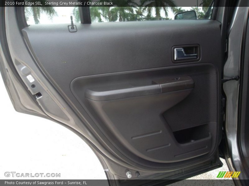 Sterling Grey Metallic / Charcoal Black 2010 Ford Edge SEL