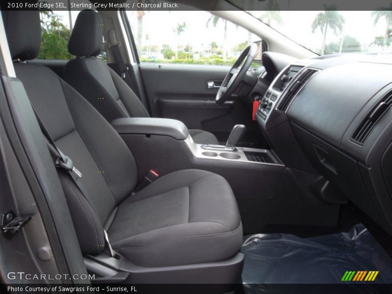 Sterling Grey Metallic / Charcoal Black 2010 Ford Edge SEL