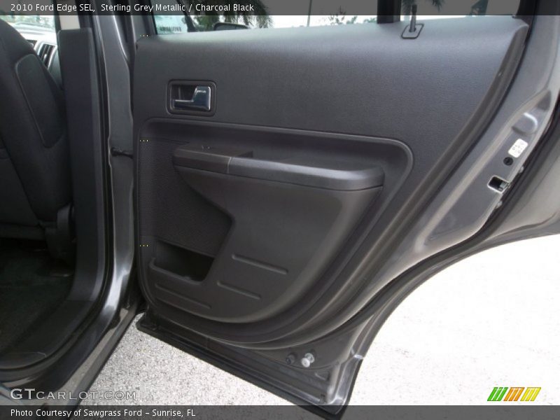 Sterling Grey Metallic / Charcoal Black 2010 Ford Edge SEL