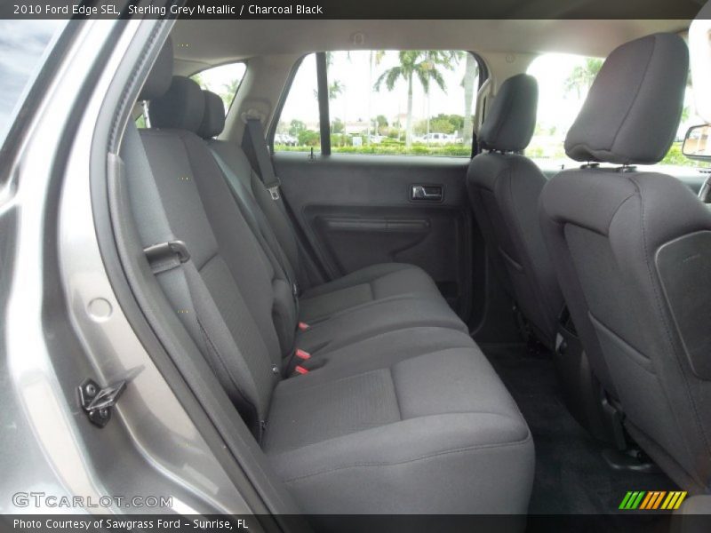 Sterling Grey Metallic / Charcoal Black 2010 Ford Edge SEL