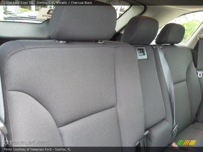 Sterling Grey Metallic / Charcoal Black 2010 Ford Edge SEL