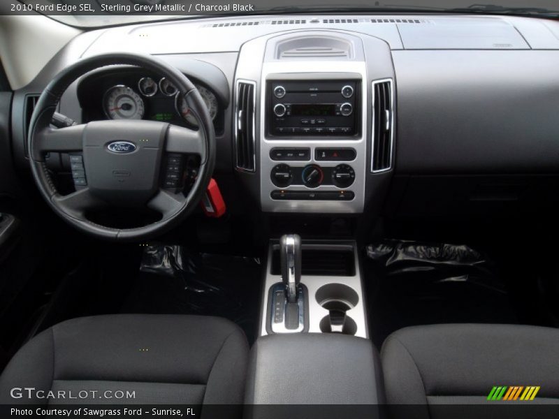 Sterling Grey Metallic / Charcoal Black 2010 Ford Edge SEL