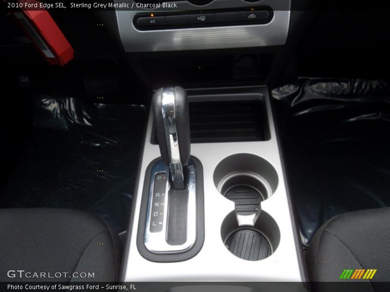 Sterling Grey Metallic / Charcoal Black 2010 Ford Edge SEL