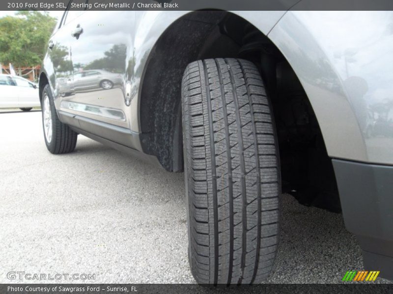Sterling Grey Metallic / Charcoal Black 2010 Ford Edge SEL
