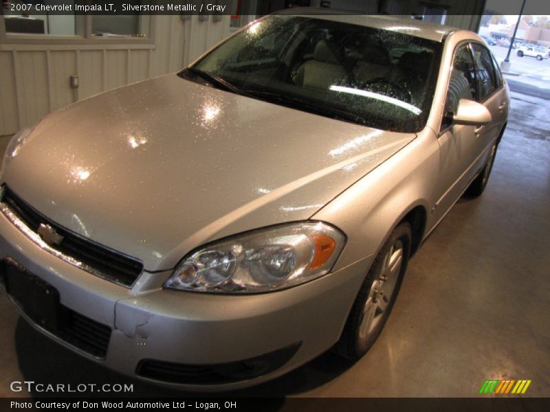 Silverstone Metallic / Gray 2007 Chevrolet Impala LT