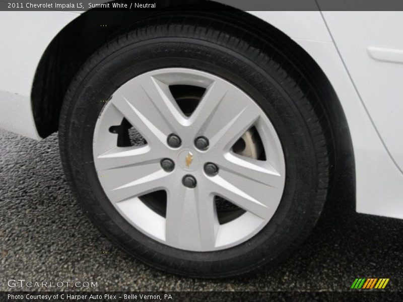 Summit White / Neutral 2011 Chevrolet Impala LS
