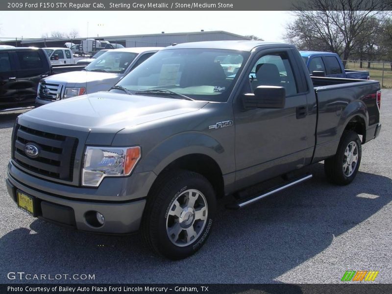 Sterling Grey Metallic / Stone/Medium Stone 2009 Ford F150 STX Regular Cab