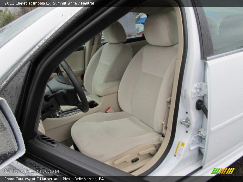 Summit White / Neutral 2011 Chevrolet Impala LS