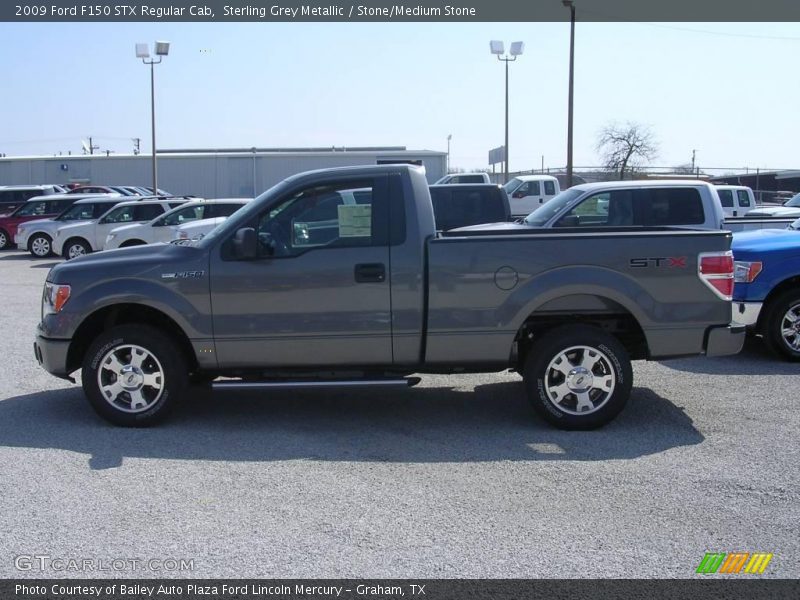 Sterling Grey Metallic / Stone/Medium Stone 2009 Ford F150 STX Regular Cab
