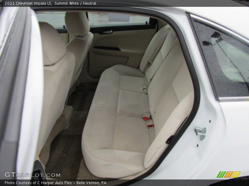 Summit White / Neutral 2011 Chevrolet Impala LS