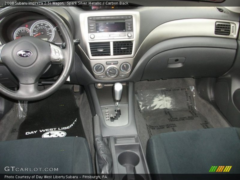 Spark Silver Metallic / Carbon Black 2008 Subaru Impreza 2.5i Wagon