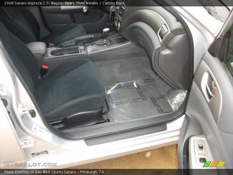 Spark Silver Metallic / Carbon Black 2008 Subaru Impreza 2.5i Wagon