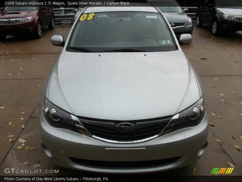 Spark Silver Metallic / Carbon Black 2008 Subaru Impreza 2.5i Wagon
