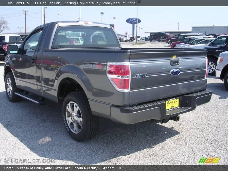 Sterling Grey Metallic / Stone/Medium Stone 2009 Ford F150 STX Regular Cab