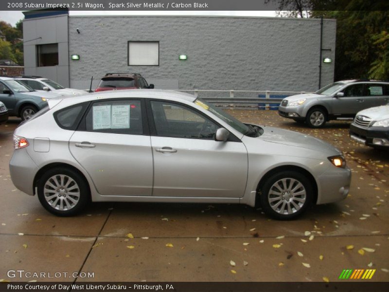 Spark Silver Metallic / Carbon Black 2008 Subaru Impreza 2.5i Wagon