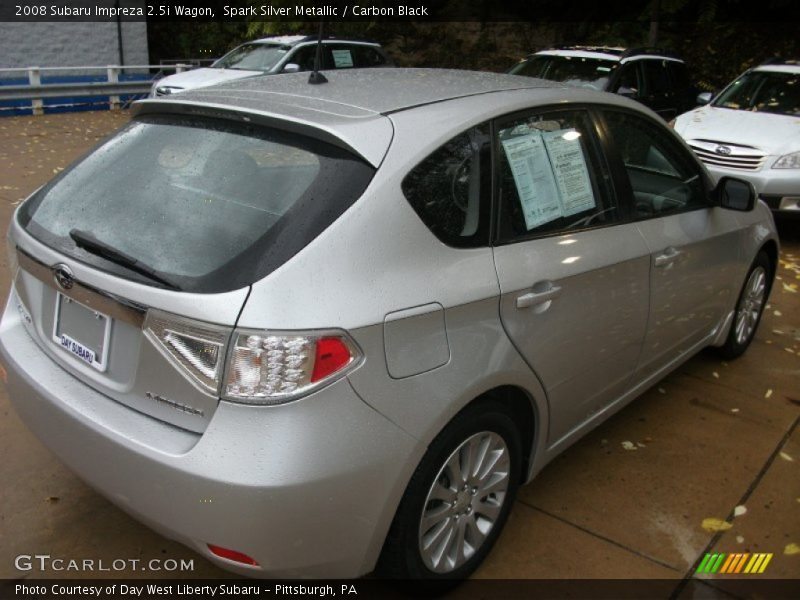 Spark Silver Metallic / Carbon Black 2008 Subaru Impreza 2.5i Wagon