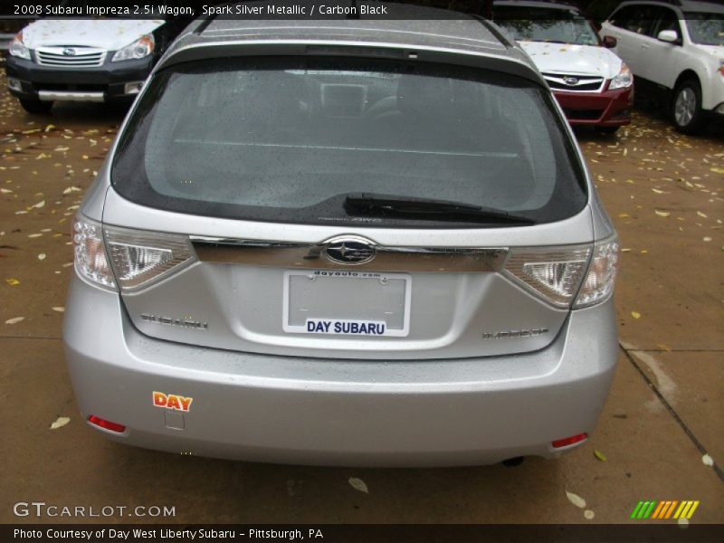 Spark Silver Metallic / Carbon Black 2008 Subaru Impreza 2.5i Wagon