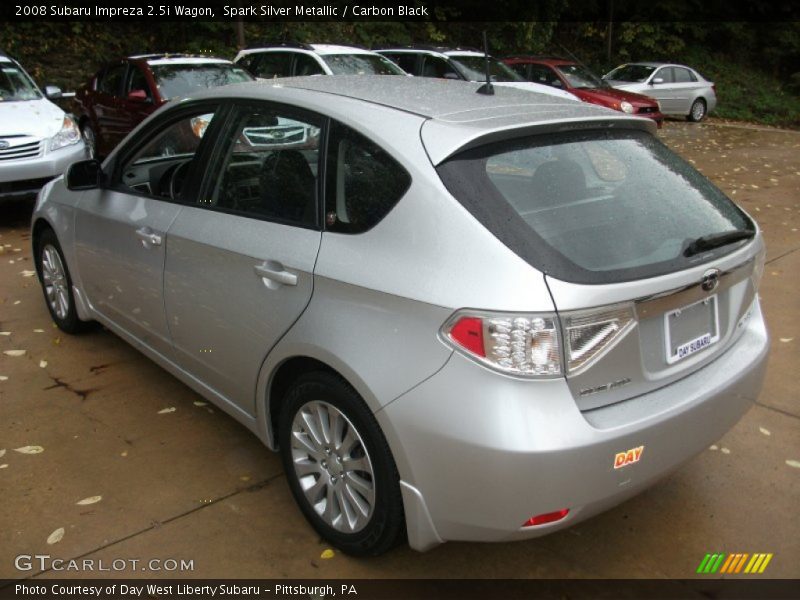 Spark Silver Metallic / Carbon Black 2008 Subaru Impreza 2.5i Wagon