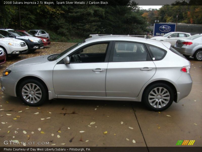 Spark Silver Metallic / Carbon Black 2008 Subaru Impreza 2.5i Wagon
