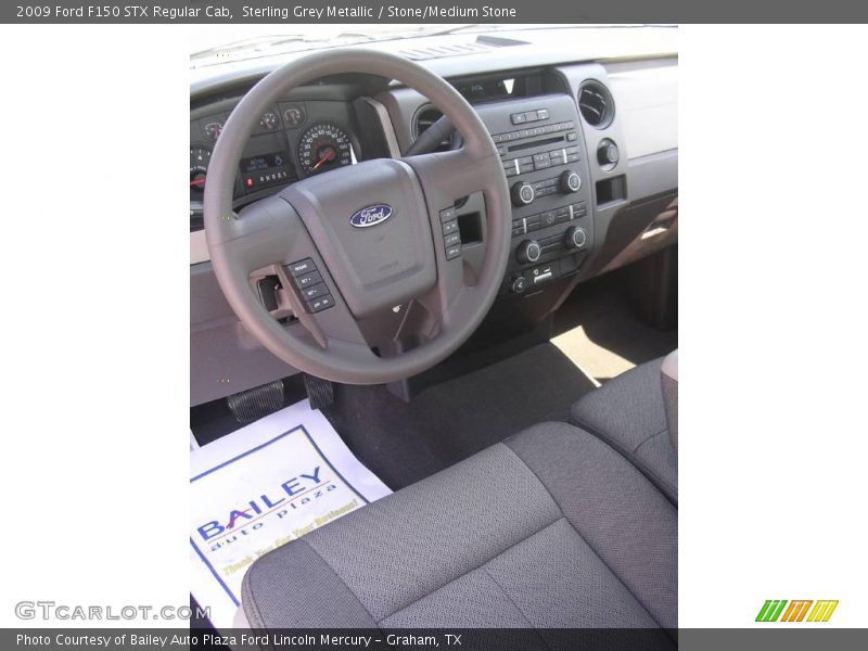 Sterling Grey Metallic / Stone/Medium Stone 2009 Ford F150 STX Regular Cab
