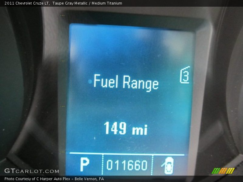 Taupe Gray Metallic / Medium Titanium 2011 Chevrolet Cruze LT