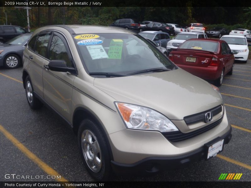 Borrego Beige Metallic / Ivory 2009 Honda CR-V LX