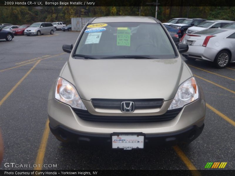 Borrego Beige Metallic / Ivory 2009 Honda CR-V LX
