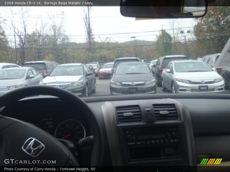 Borrego Beige Metallic / Ivory 2009 Honda CR-V LX