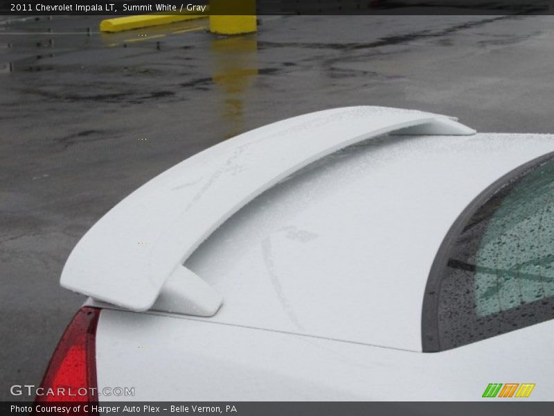 Summit White / Gray 2011 Chevrolet Impala LT