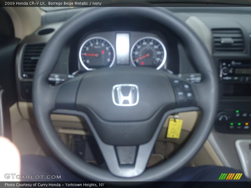 Borrego Beige Metallic / Ivory 2009 Honda CR-V LX