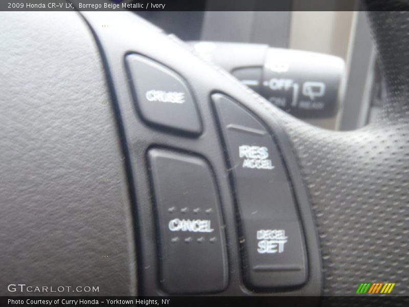 Borrego Beige Metallic / Ivory 2009 Honda CR-V LX
